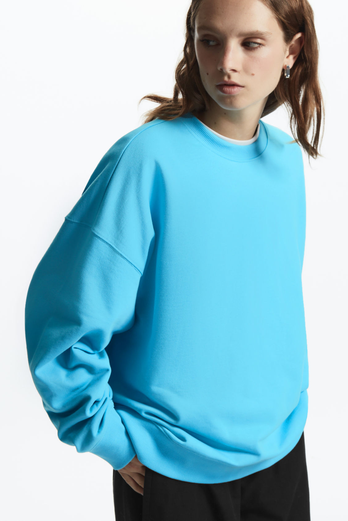 COS / RELAXED-FIT JERSEY SWEATSHIRT